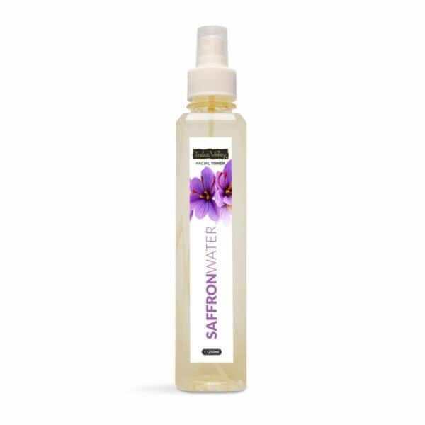 INDUS VALLEY Natural Saffron Water Facial Toner - Chemical Free - 250 ml