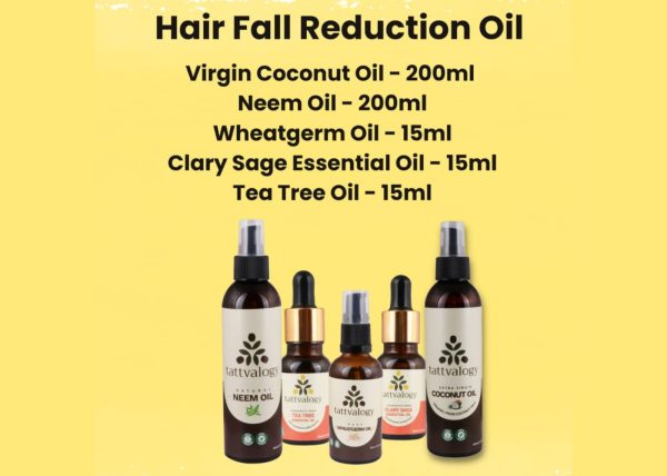 Tattvalogy - Hair Fall Reduction Oil Combo