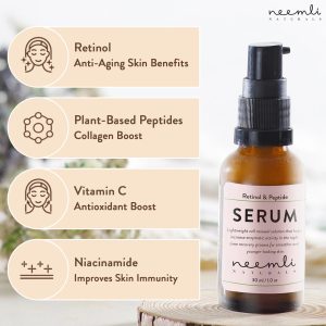 Neemli Naturals - Retinol & Peptide Serum (30ml)